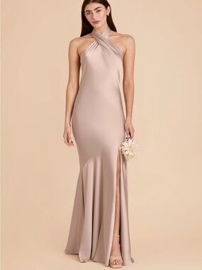 Birdy Grey Stephanie Dress in Taupe NWT
